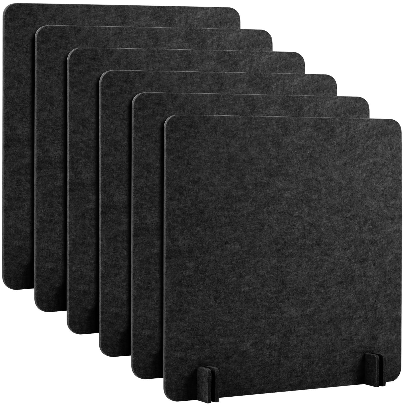 Cloisons acoustiques lot de 6 panneaux de séparation pour bureau et école