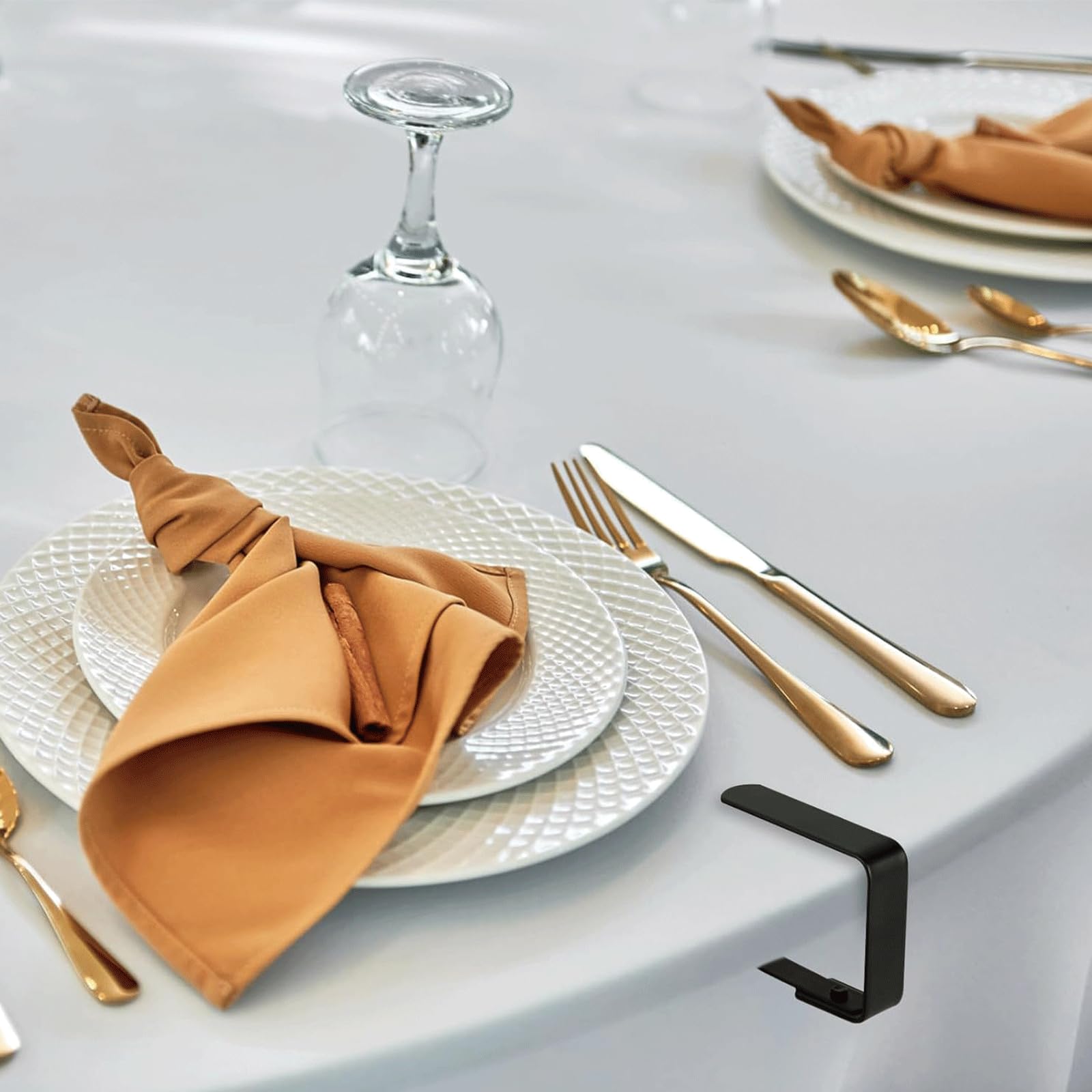 Yphzmtz Tischdeckenklammern Edelstahl - 6 Stück Für Festlichen Tisch