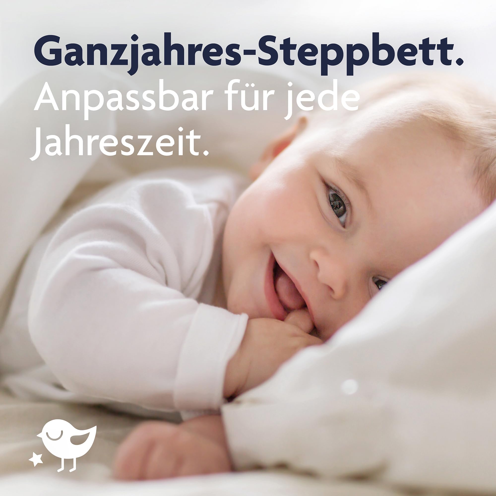 Julius Zöllner, Trapunta per bambini, Bianco (weiss)