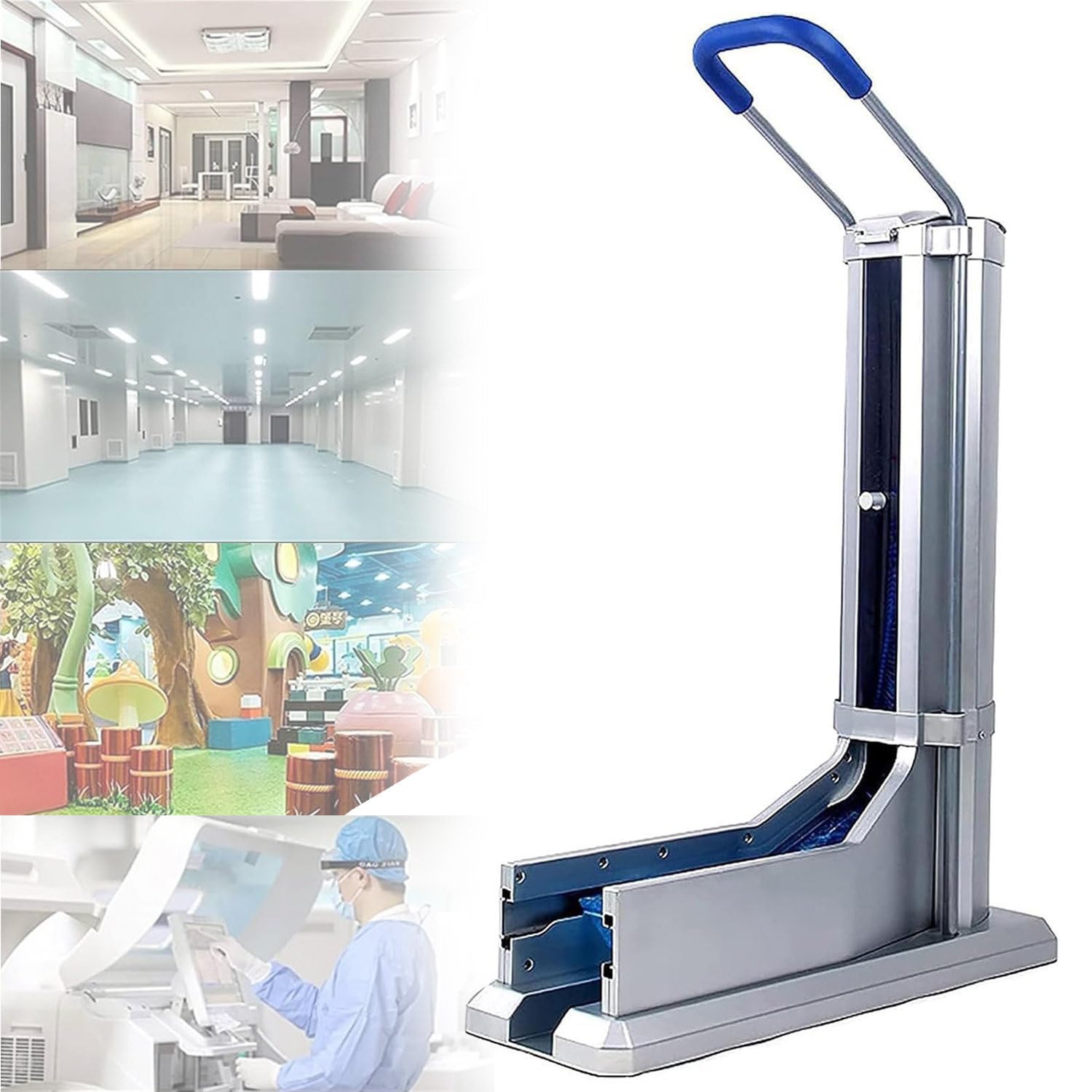 Dispensador automático de cubiertas de zapatos mecánico capacidad 100 unidades hogar y oficina