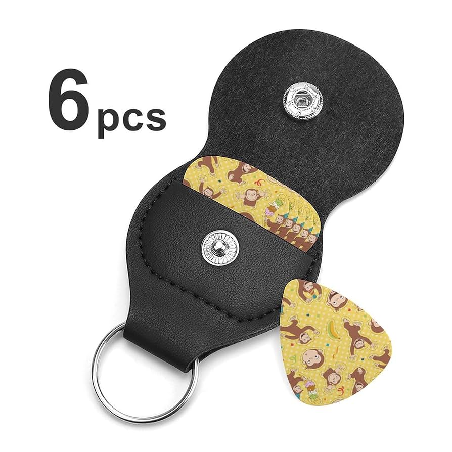 Amazon.co.jp: おさるのジョージ ギターピック 6枚 ちいかわ