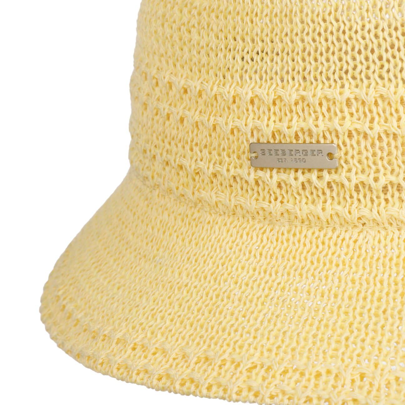 Seeberger Summer Mix Stoffhut Strandhut Gartenhut Damenhut Sommerhut Sonnenhut Glockenhut Damen - Frühling-Sommer Sommer
