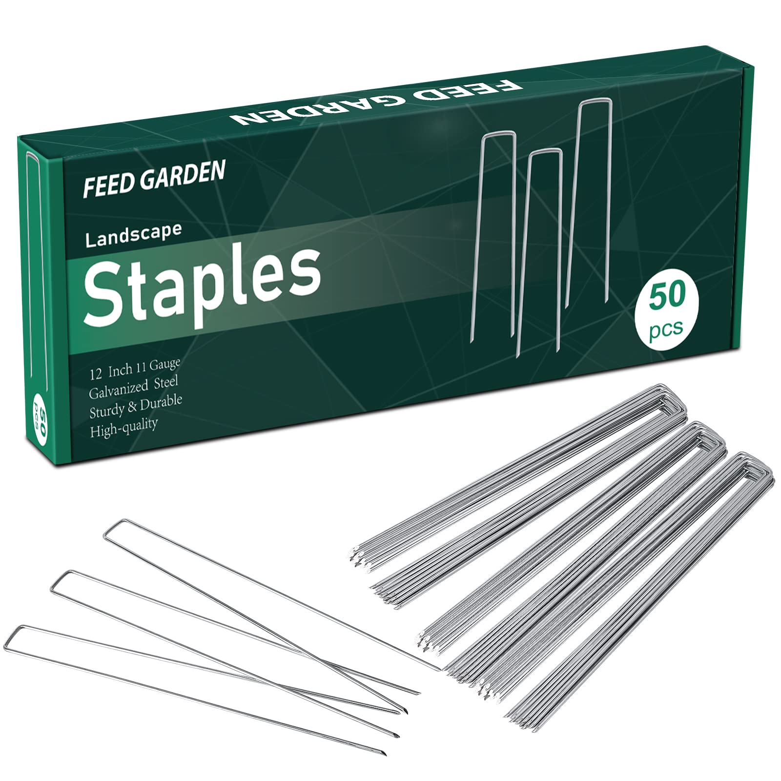 Garden Staples 6 Inch - 50 Pack -7