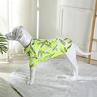 Vista 16 de Camisa hawaiana para perro, ropa de verano para mascotas, disfraz genial para perros grandes, camiseta de playa para perros medianos y grandes Rojo