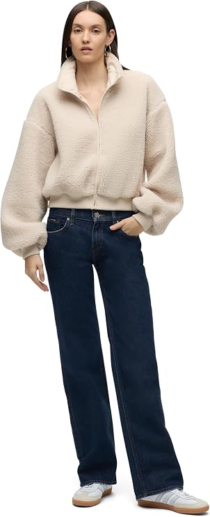 Hudson Women's Kelli Low Rise Loose Fit Straight Leg Jean