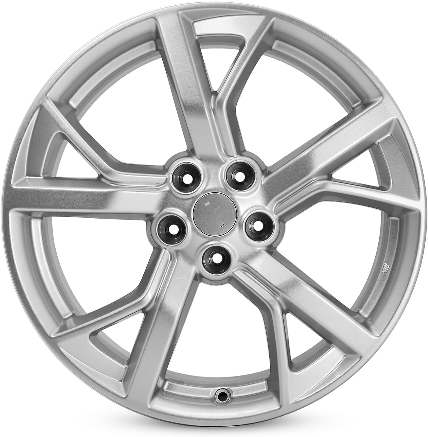 New Single 19" 19x8 Hyper Silver Alloy Wheel For 2012 2013 2014 Nissan Maxima OEM Design Replacement Rim