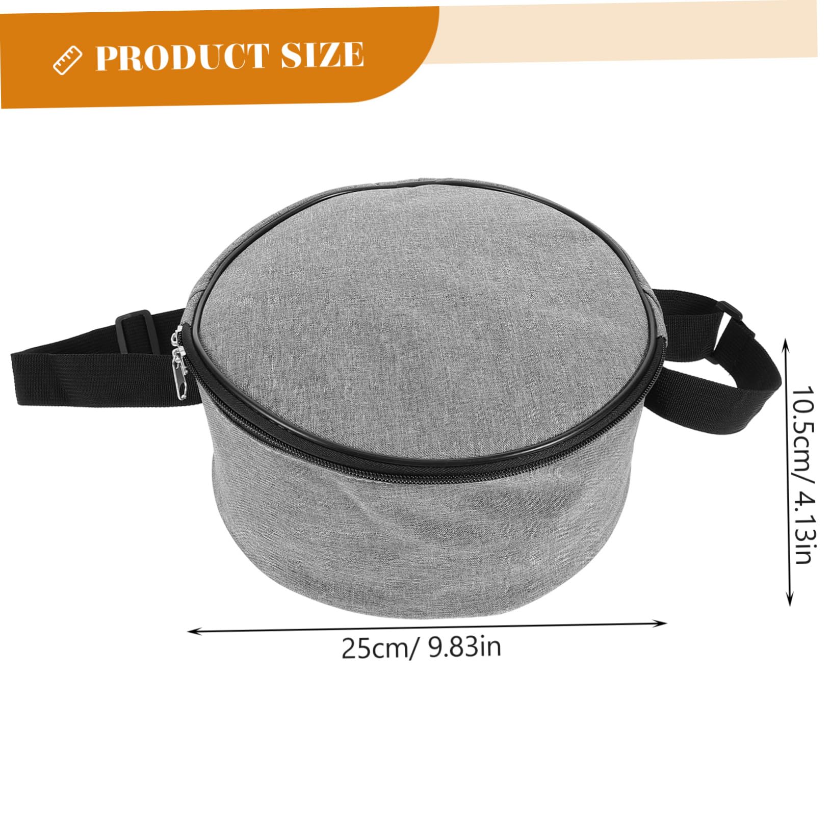 BESPORTBLE Slim Golf Bag Waterproof Disc Golf Storage Bag Portable for Disc Golfing