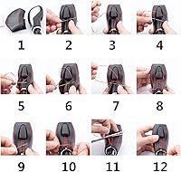 Vista 7 de Cubierta de Cuero para Palanca de Cambios de Auto para Ford EcoSport Escape/Fusion/C-Max Energi Wagon/Fiesta/Focus/Transit Accesorios