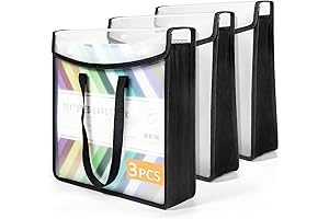 Expandable Scrapbook Paper Storage Organizer (3-Pack)