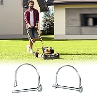 Vista 9 de Paquete de 10 pasadores de enganche para remolque, 2-34 pulgadas x 14 pulgadas (largo x ancho), con bloqueo de pasador de enganche de remolque