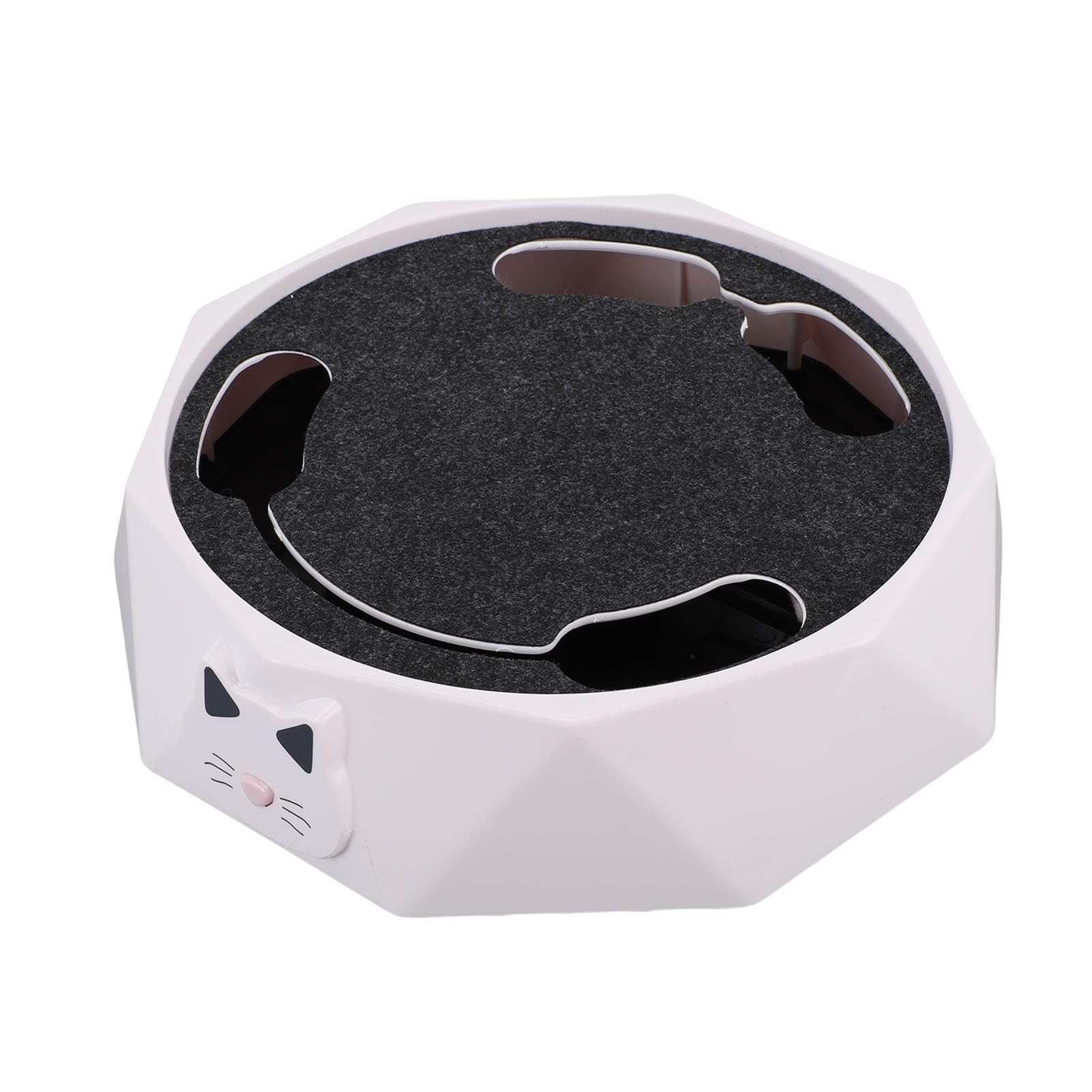 Juguete Interactivo para Gatos Eléctrico, Modos de Velocidad Ajustables para Juego Activo, Ideal para Ejercicio de Gatos, Plástico