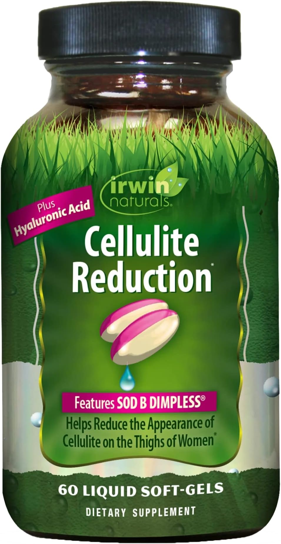Irwin Naturals, Cell-U-Thighs, Cell Reduction, 60 Liquid Soft-Gels