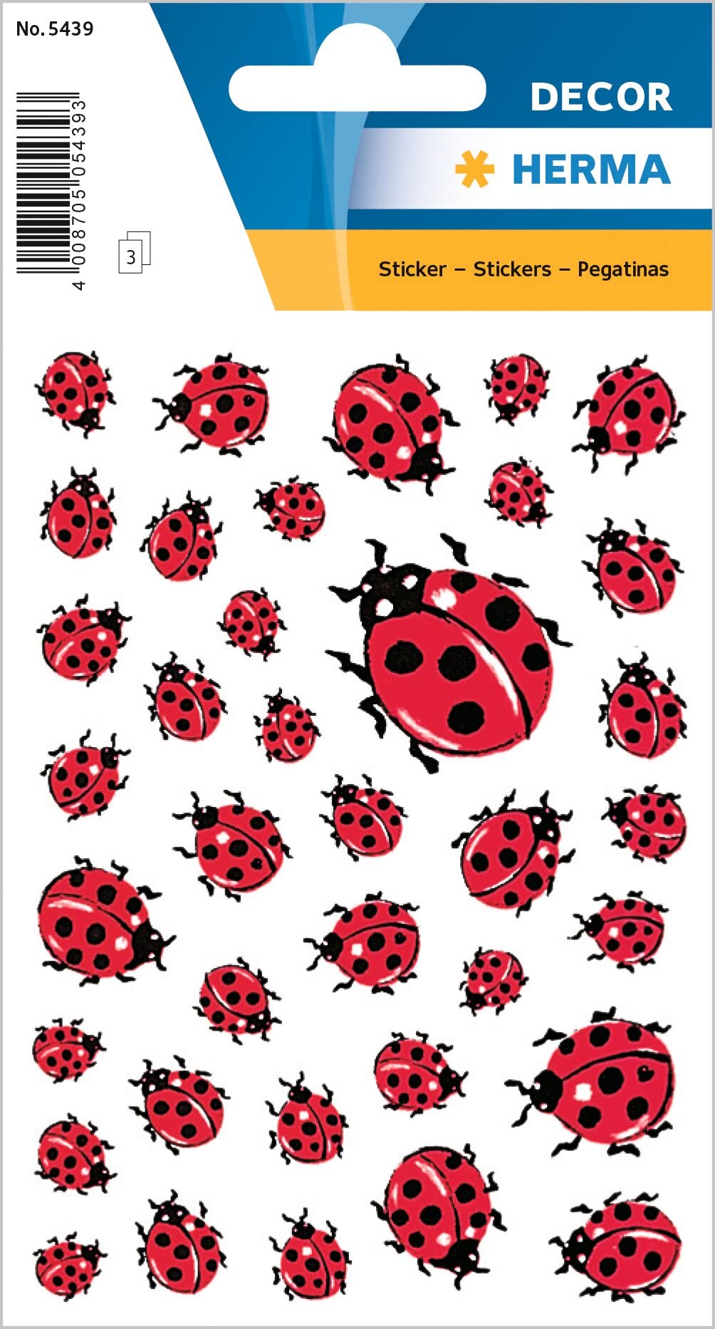 HERMA Sticker Decoration Ladybird