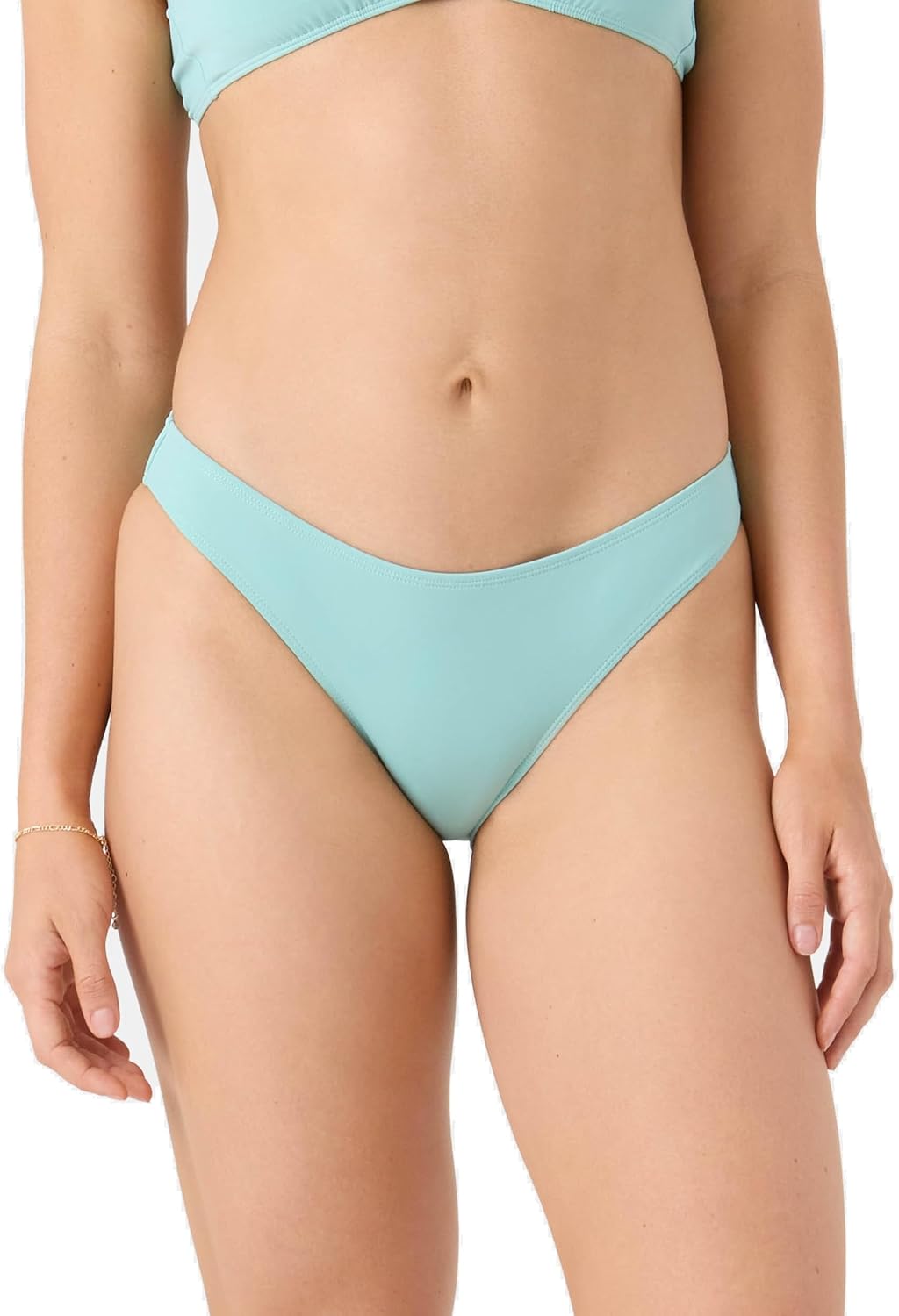 Roxy Womens Tropical Oasis Smocked Bikini Bottoms