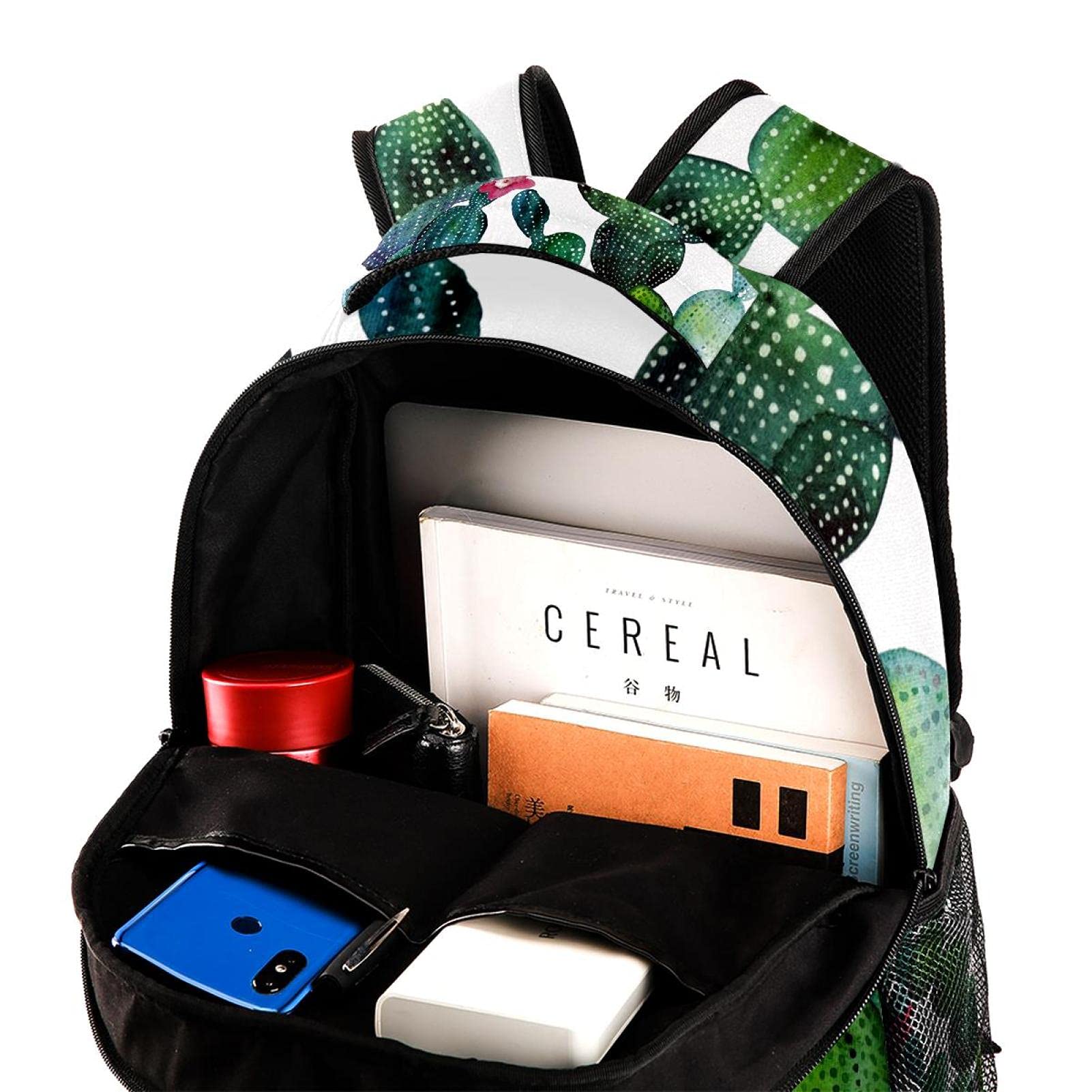 Laptop-Rucksack, Motiv: Angel Unicorn Star Night Navy Hintergrund University Laptop Rucksack Reisetasche Große Kapazität & Verstellbarer Gurt, Mehrfarbig 05,