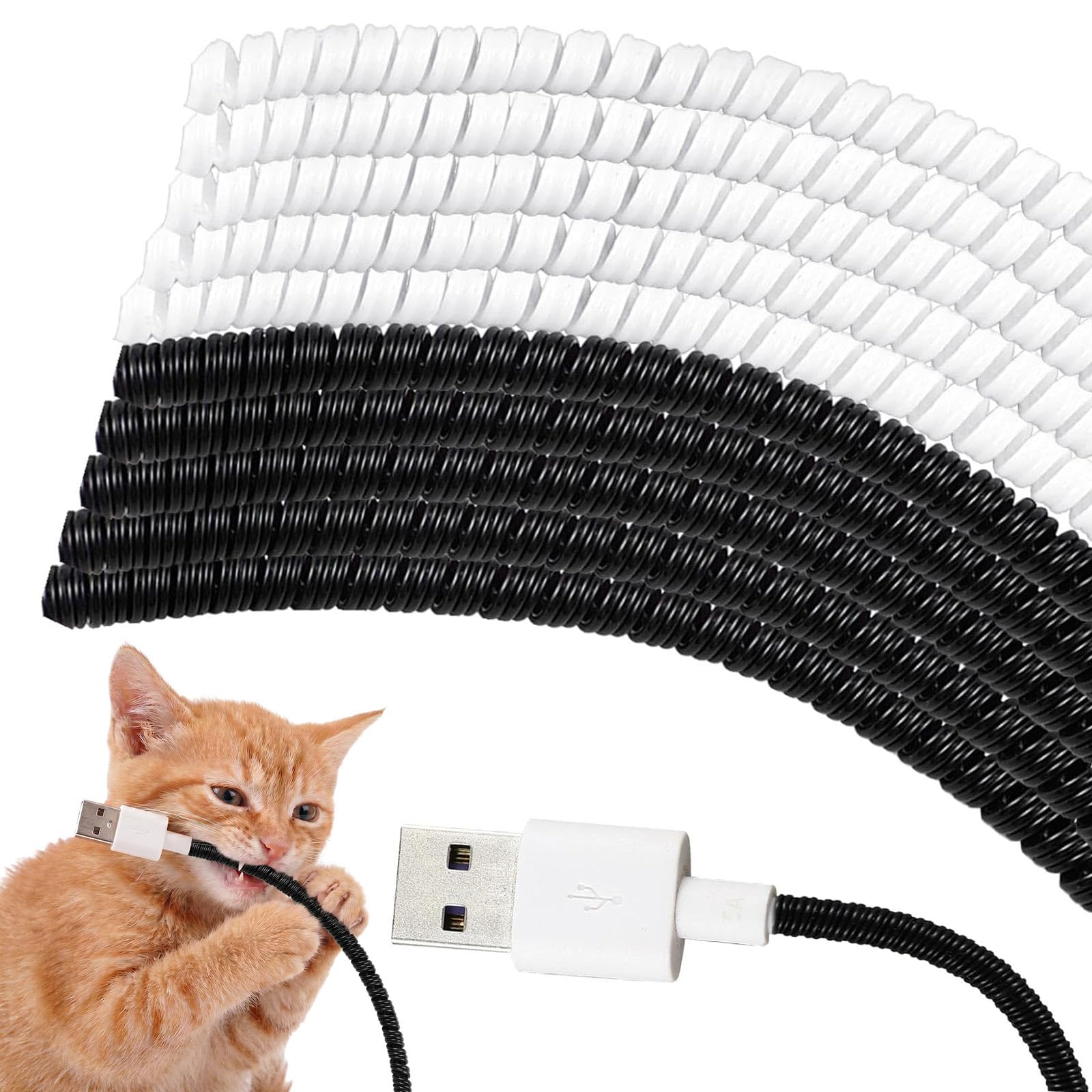Protector de cable de datos USB y funda protectora para auriculares Frienda 7