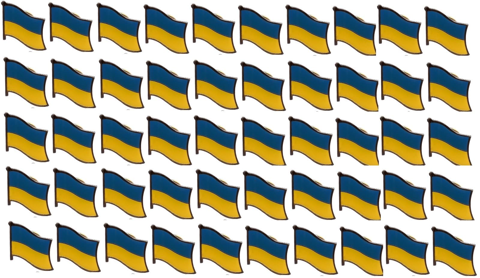 Wholesale International Single, Double and Friendship Flag Lapel Pins, Enamel Tie & Hat Pin Badges with Over 100 Countries Available, 50 Waving Flag Lapel Pins, Metal, no gemstone-image-18