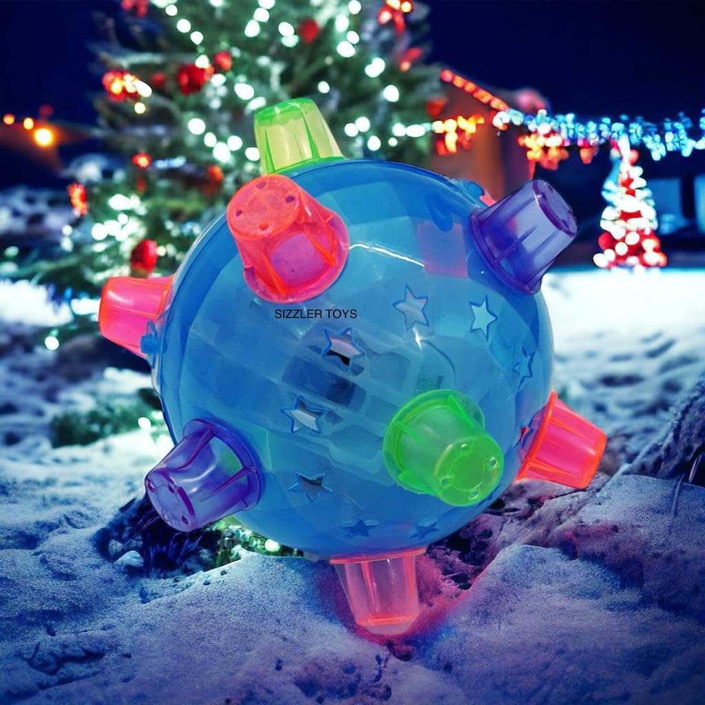 SIZZLER TOYS Brings Musical Dancing Jumping Ball Multicolour LED Lighting- Sensory developement Toy for Kids (B0CRSL9PXH) Amazon Price History, Amazon Price Tracker