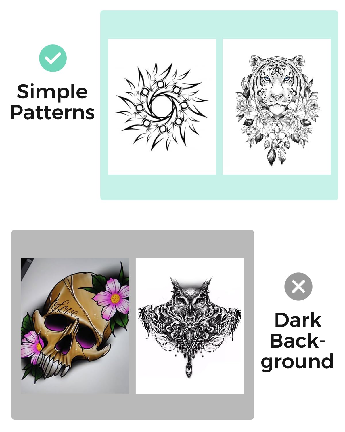 Tattoo Printer, M08F Bluetooth Tattoo Stencil Printer for Tattooing, Thermal Transfer Printer for Artists & Beginners, Compatible with Phone & PC, with Storage Case & 10pcs Transfer Paper