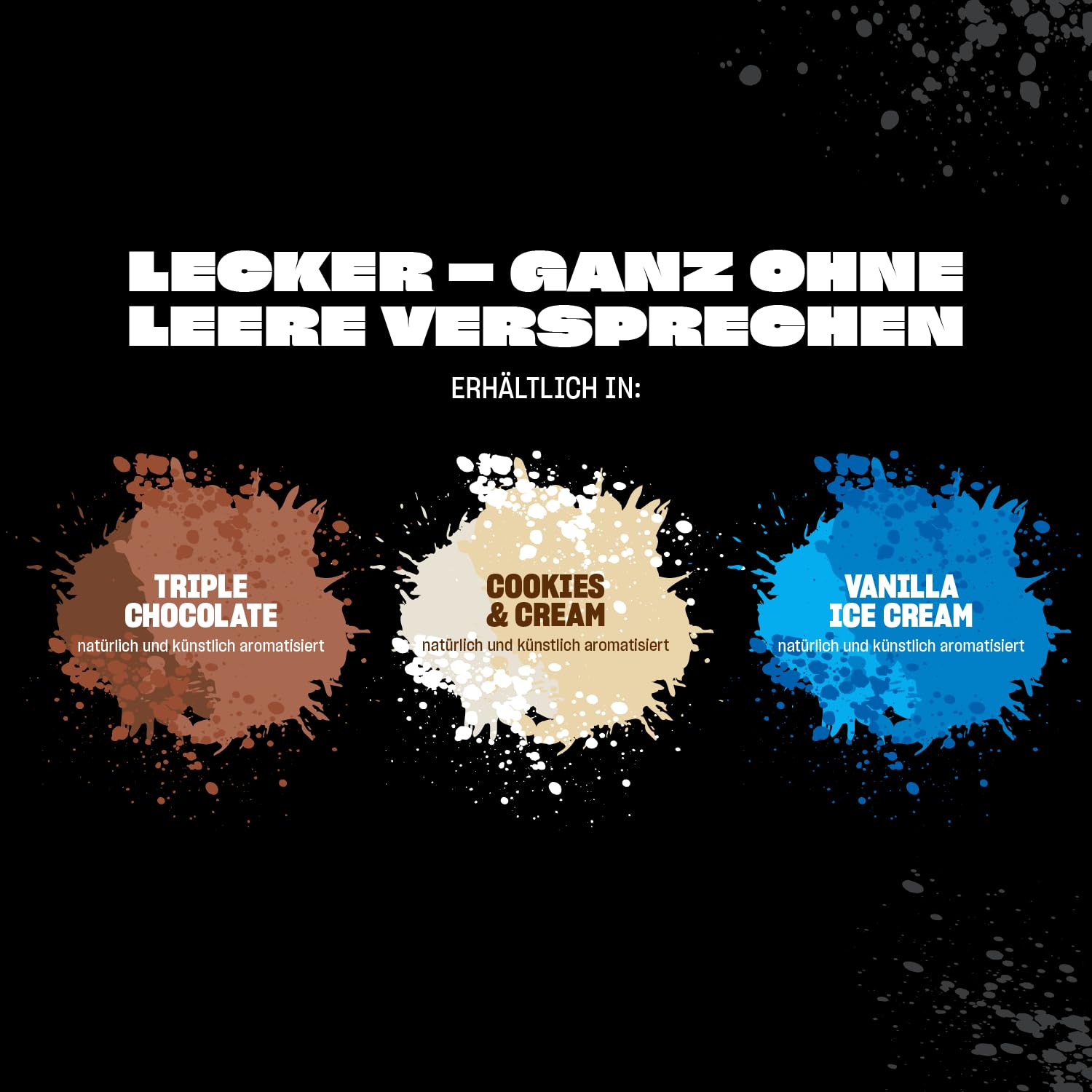 MUTANT Mass Extreme 2500 Gainer | Molkenproteinpulver | Muskelaufbau | Hohe Dichte und saubere Kalorien | 5450 g | Dreifach-Schokolade