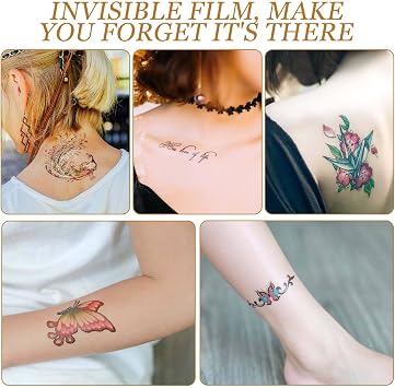 Tattoo Cover Up Patch 21 PCS Waterproof Tattoo Cover Up Stickers, Natural Looking tattoo Cover-up Tape Invisible Breathable tattoo cover up Makeup