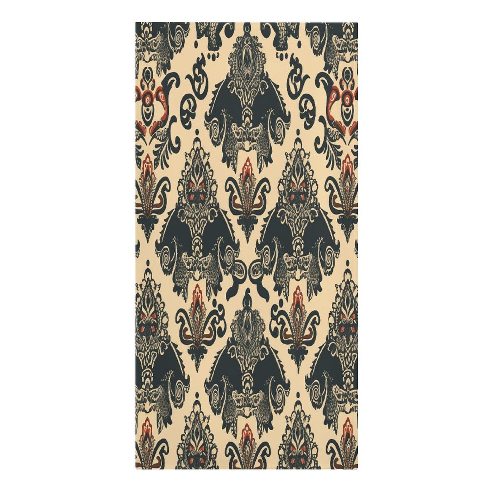 FekiLoot Asian Elephants Towels Lightweight Thin Beach Towel Classic Soft Large Pool Towel Highly Absorbent Sand Free Bath Towels Travel Blanket for Vacation Essentials Adult Gift 30" X 61"