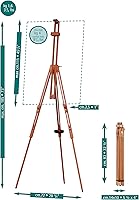 Vista 2 de Mabef Caballete de campo plegable Value (MBM-29-AL-B)