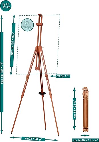 Miniatura 2 de Mabef Caballete de campo plegable Value (MBM-29-AL-B)