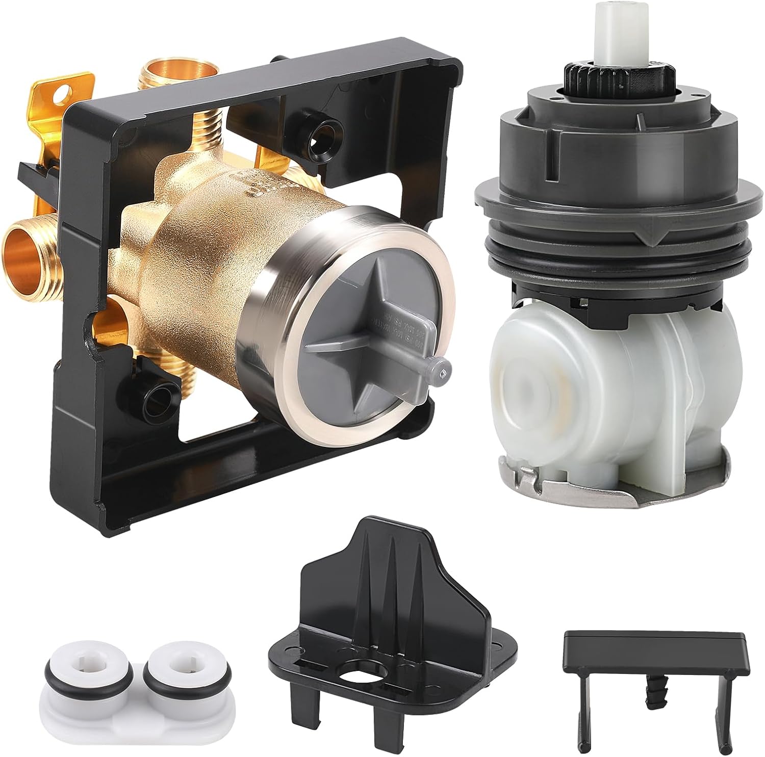 R10000UNBX Universal Shower Valve Body & RP46463 Delta Shower