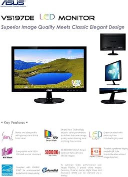 Amazon.com: ASUS VS197DE 18.5\