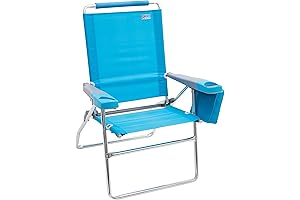 Rio Brands 17" Extended Height Folding Big Beach Chair