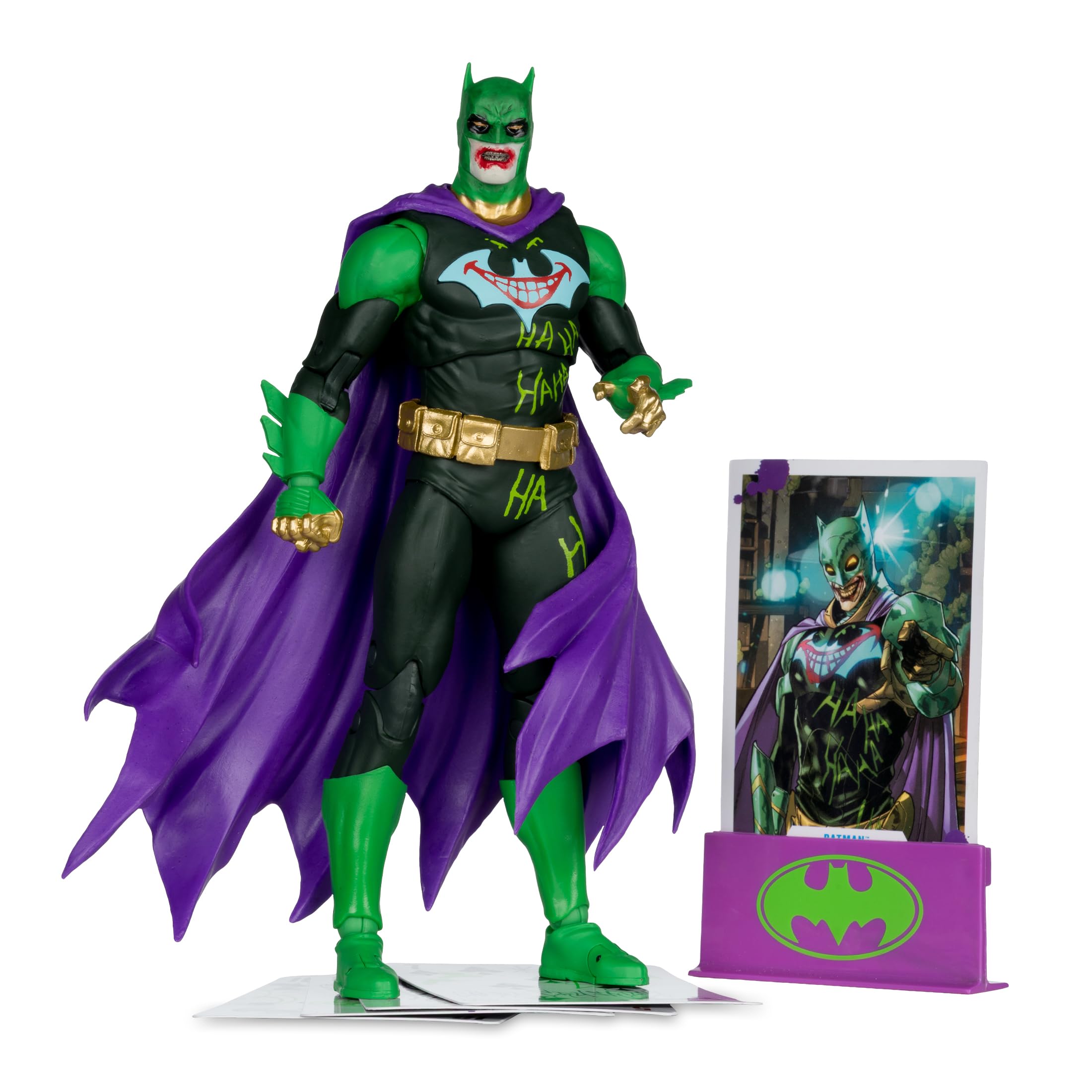 DC Multiverse Action Figure Batman (Joker War) (Jokerized) (Gold