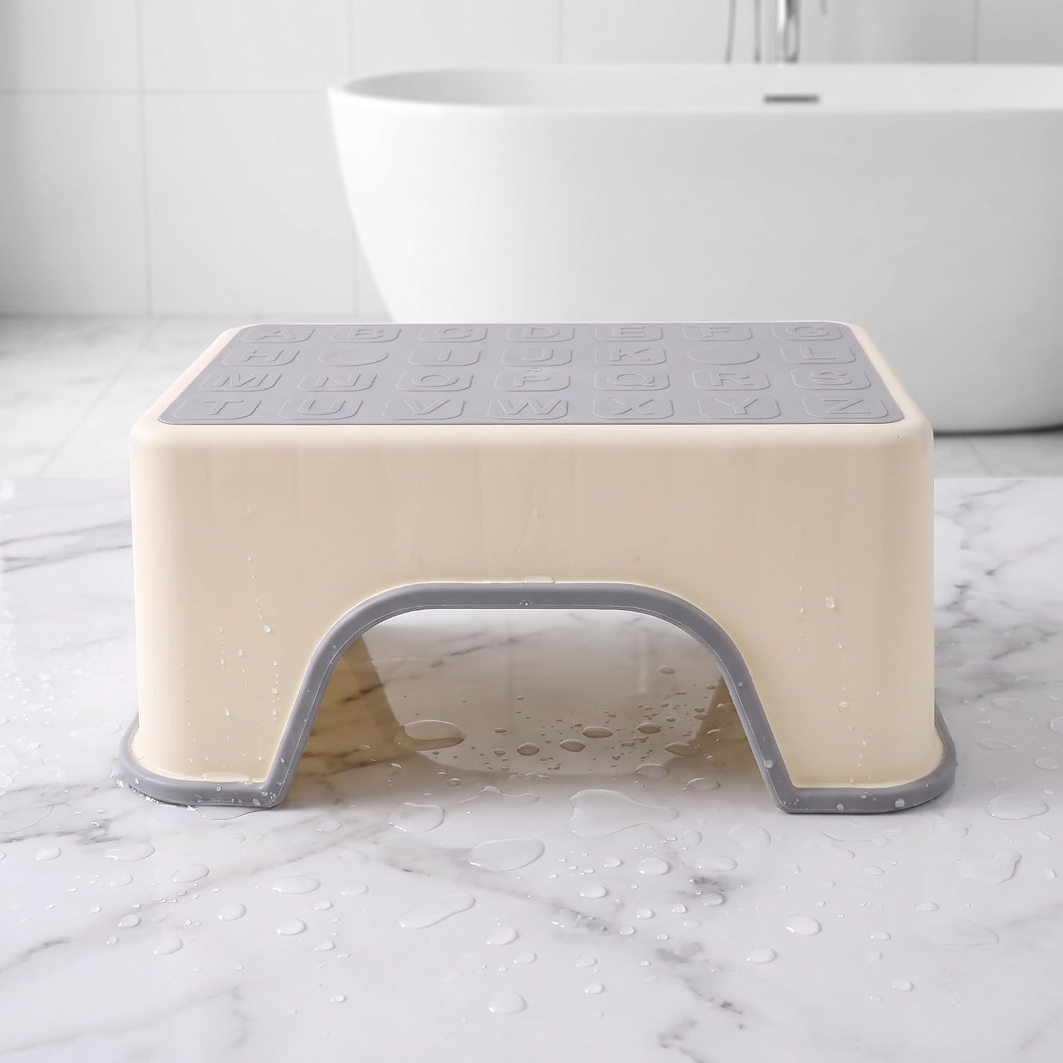 Toilet Stool Plastic 5.3 Inch Height for Bathroom Comfort