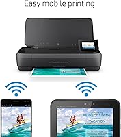Vista 4 de Impresora móvil todo en uno HP Officejet 250 (cz992 a), Negro
