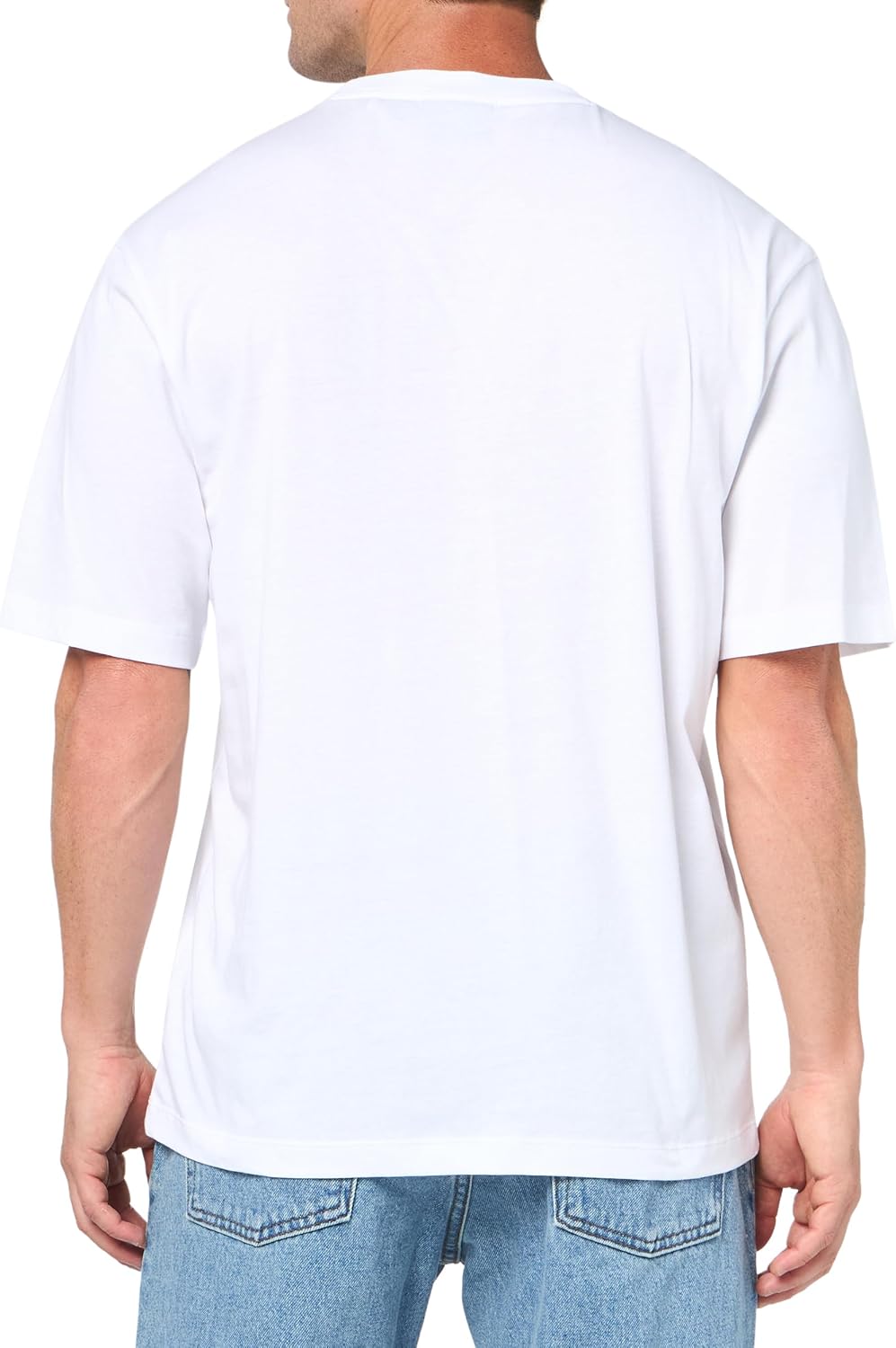 HUGO Men's Allover Logo Block Cotton T-Shirt - Image 3