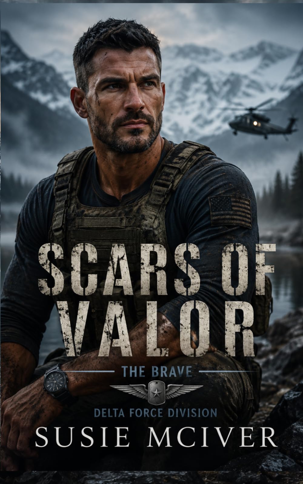 SCARS OF VALOR: Romantic Suspense Military (The Brave Delta Force Division)