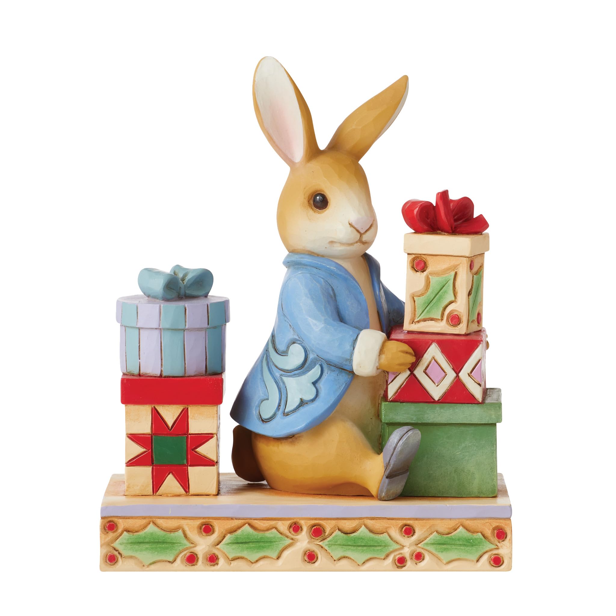 Enesco Beatrix Potter by Jim Shore Peter Rabbit Figurine, 5.12 Inch, Multicolor