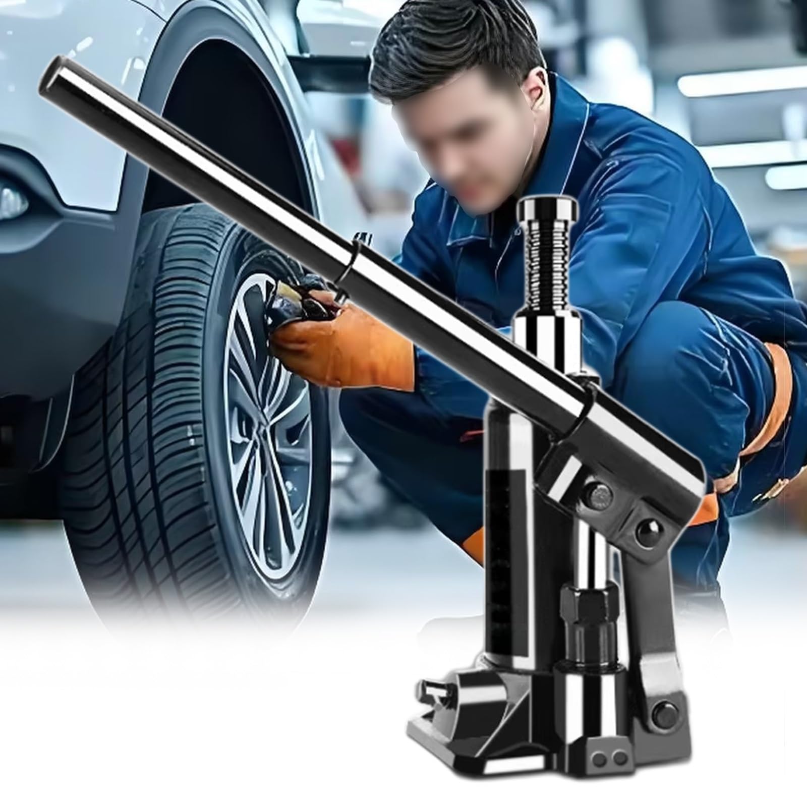 Spawany podnośnik hydrauliczny do naprawy pojazdów