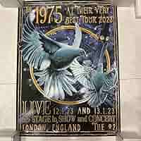 THE 1975 リトグラフ　ポスター　大阪　シリアルナンバー2桁 THE 1975 リトグラフ ポスター 大阪 シリアルナンバー2桁 THE
