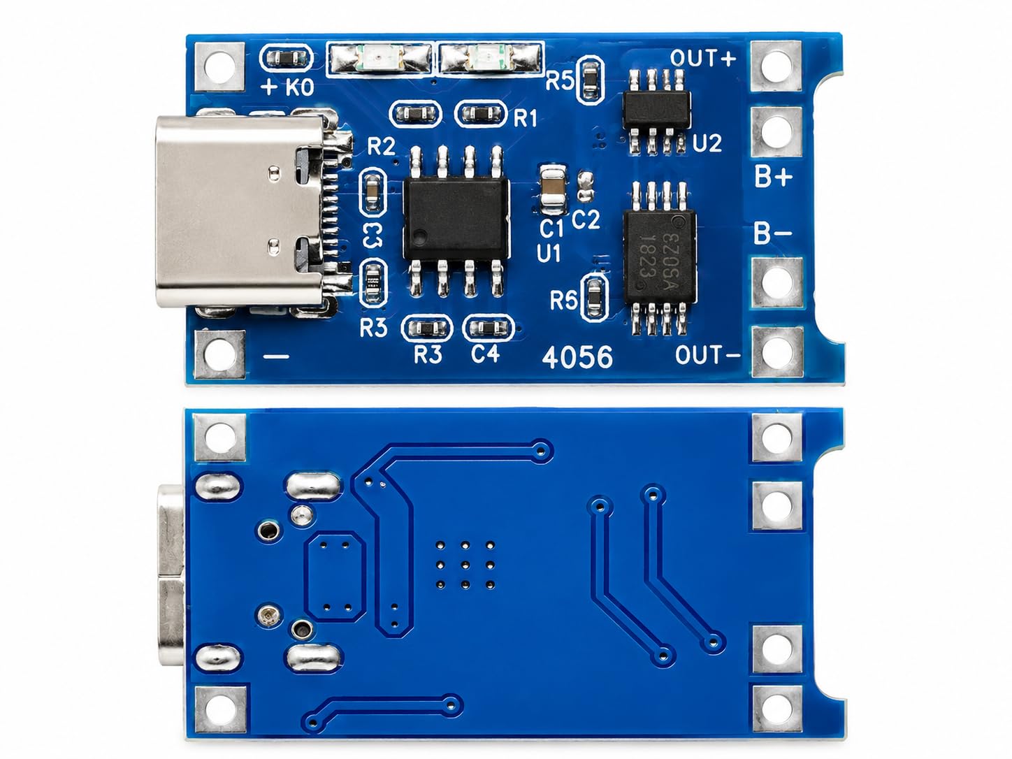TP4056 USB Type-C 3.7V Lithium Battery Charging Module with Protection, 1A Charger Board for 18650 Li-ion Cells, DIY Electronics, Arduino & Robotics Projects-picture-20