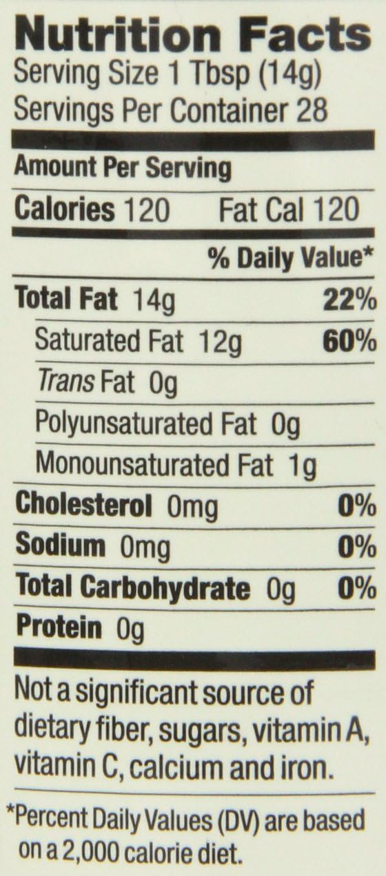 Spectrum Coconut Oil, Organic Unrefined, 14 Ounce Tub (Pack of 3)