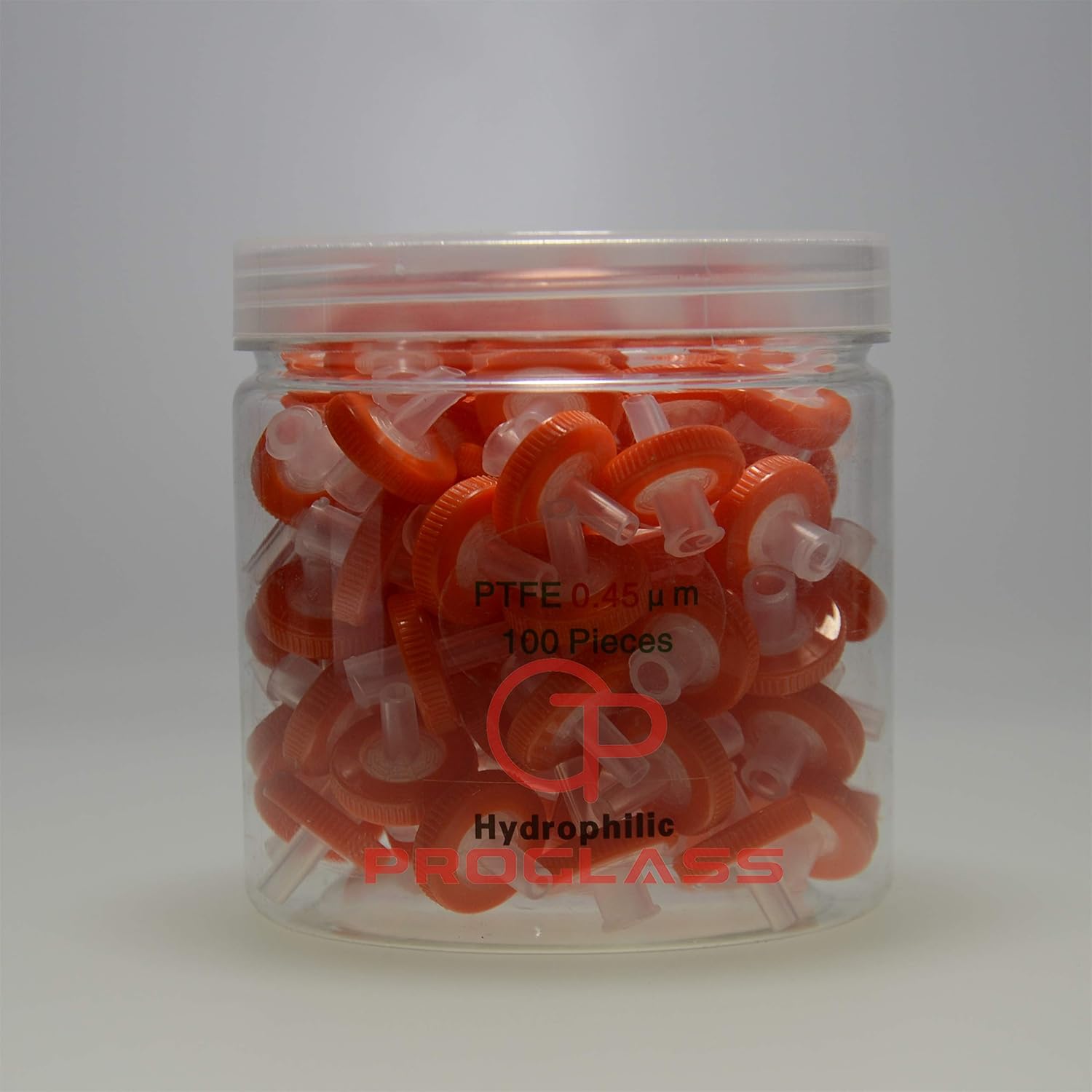 Syringe Filter 13mm 0.45um PTFE,100pcs