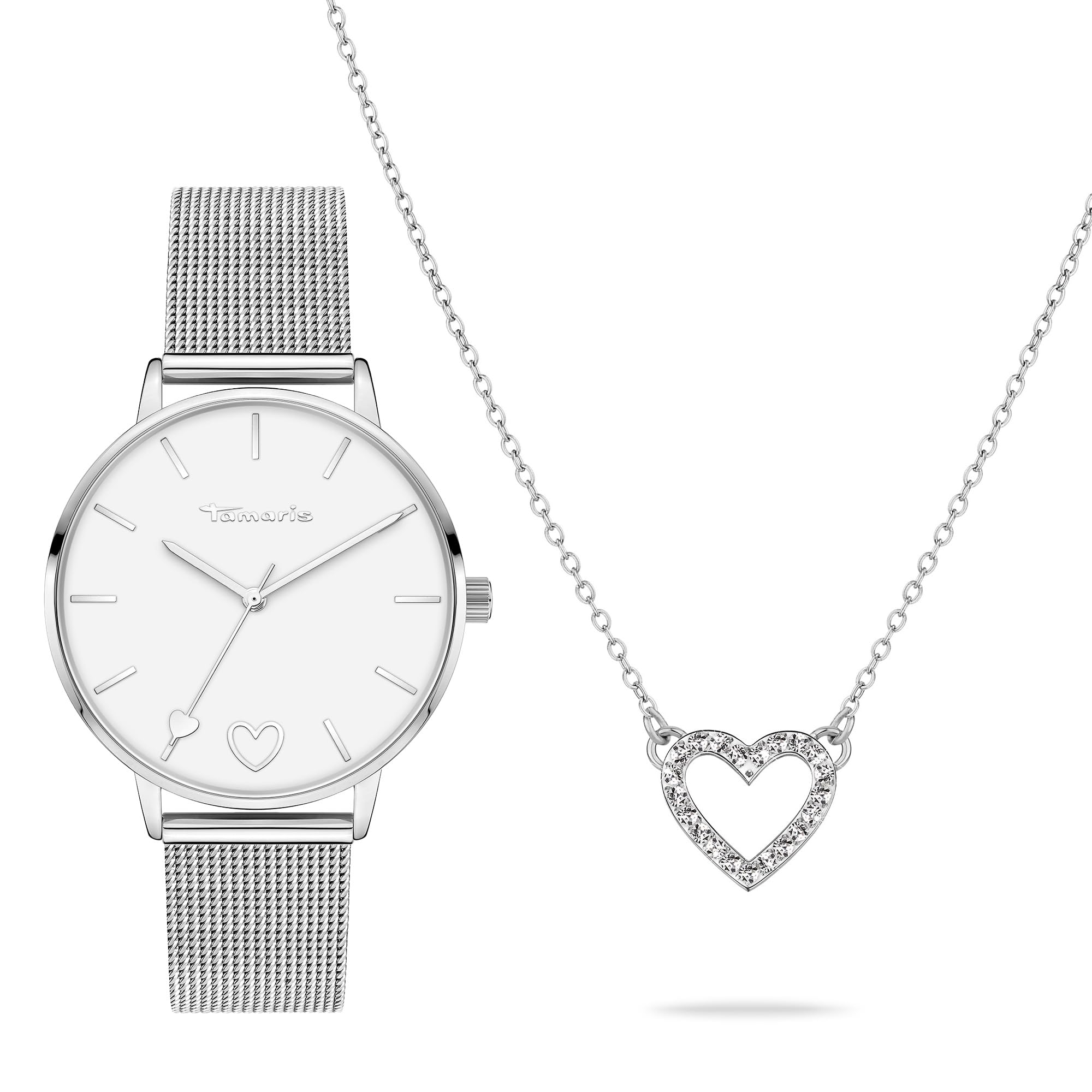Tamaris Watch & Bracelet Set TS-0059-MQN Stainless Steel