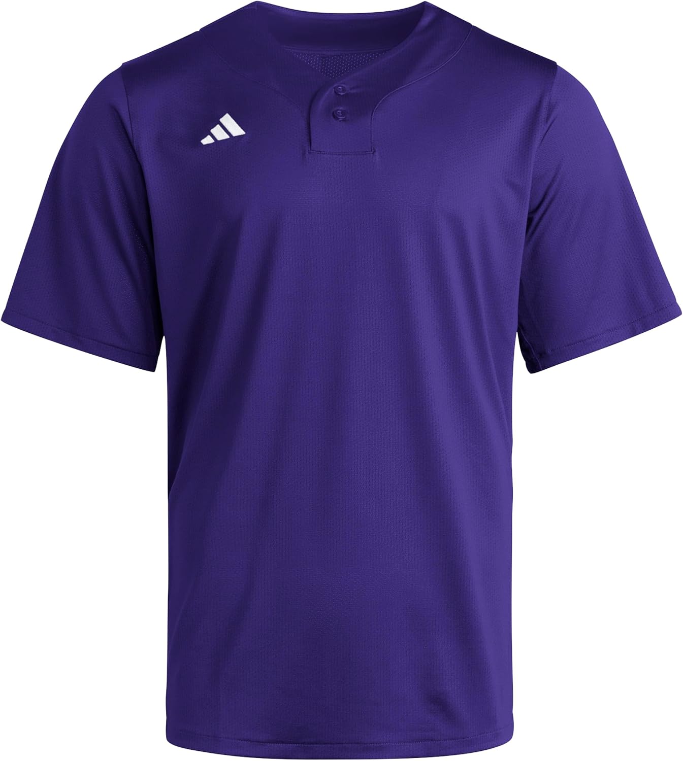 adidas Men's 2-Button Baseball Jersey - Impact 2