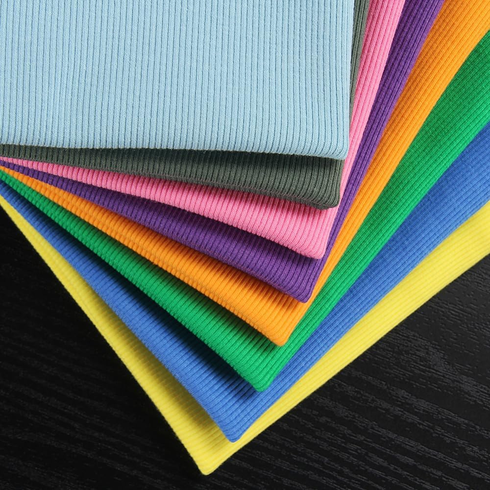 Artfish Women's Scoop Neck Sleeveless Knit Ribbed Fitted Casual Crop Tank Top - Image 6