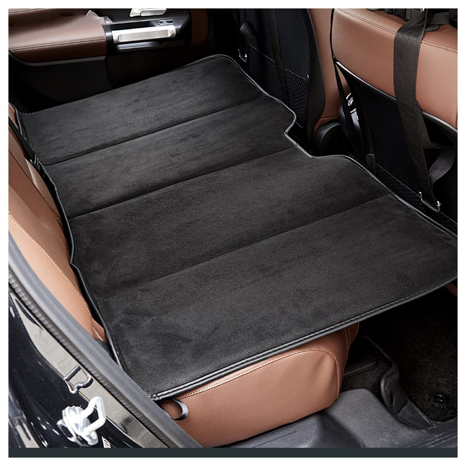 Portable Mattress,Non-Inflatable Car Mattress,Children's Sleeping Mats in Cars,Car Camping Mattress Back Seat,Suitable for The Rear Seat of Most Cars