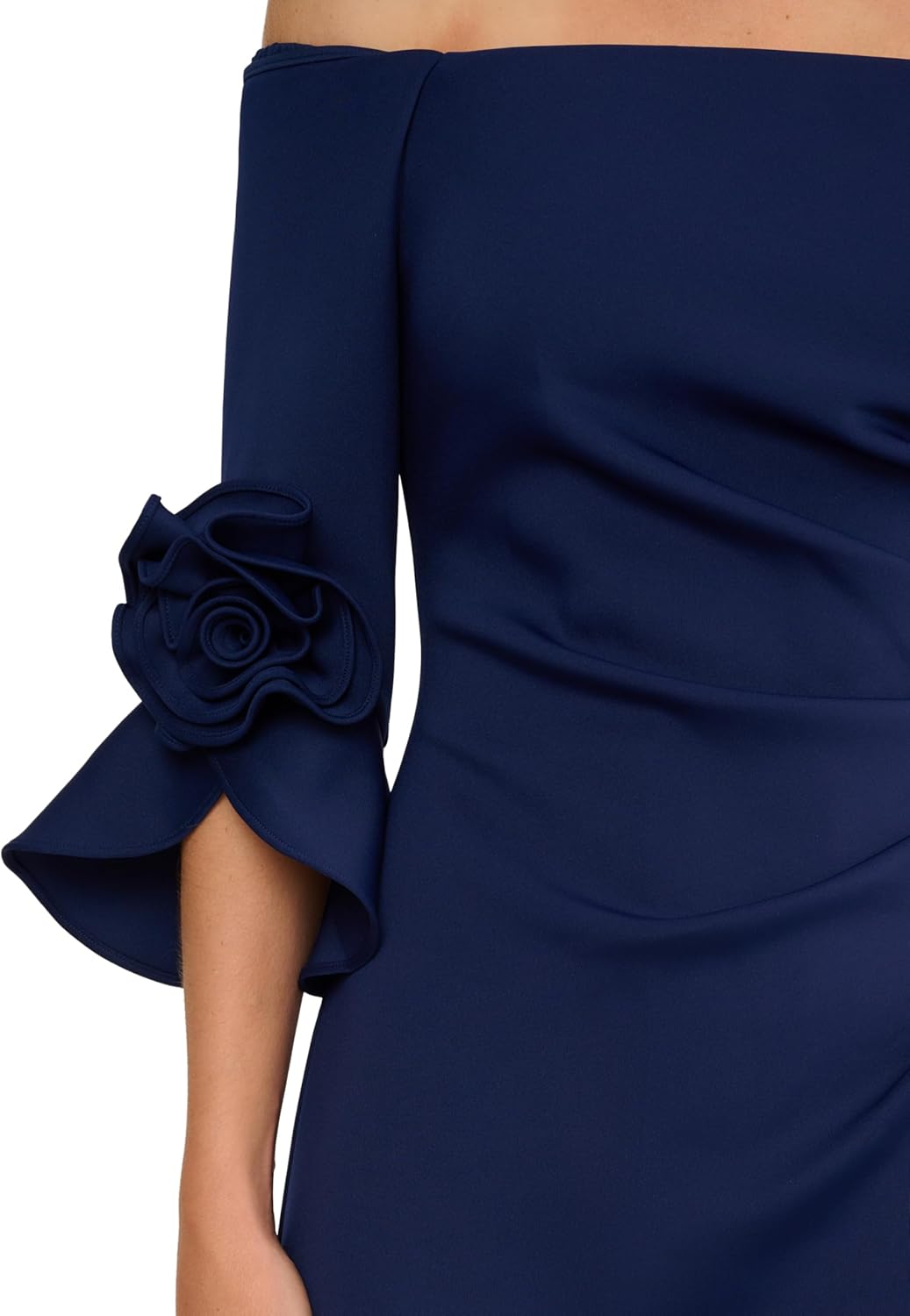 Adrianna Papell Printed Satin Dress