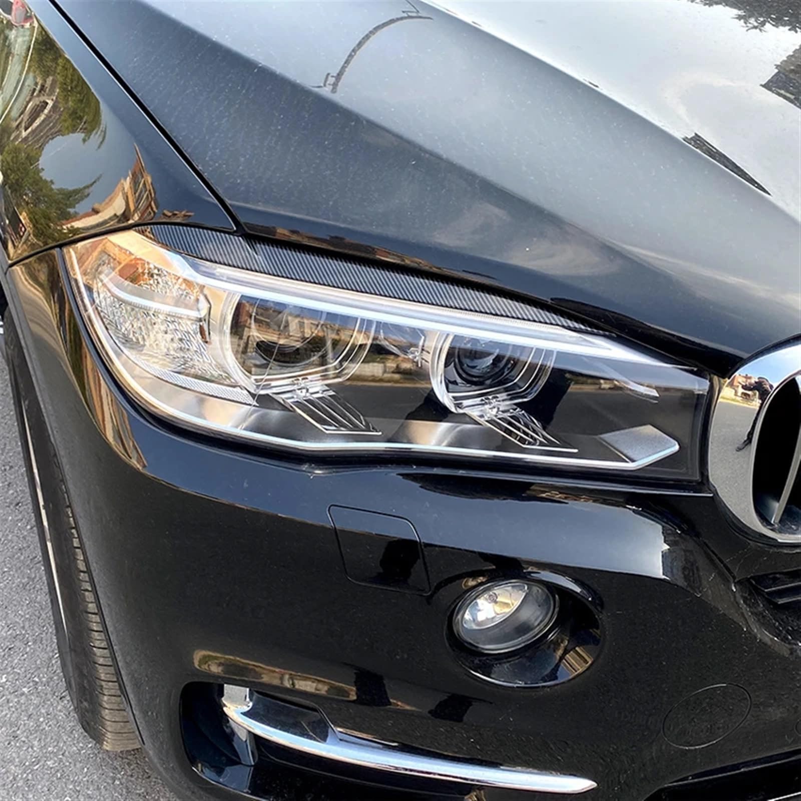 Dla X5 F15 X6 F16 2014-2018 Przedni reflektor samochodowy Osłona