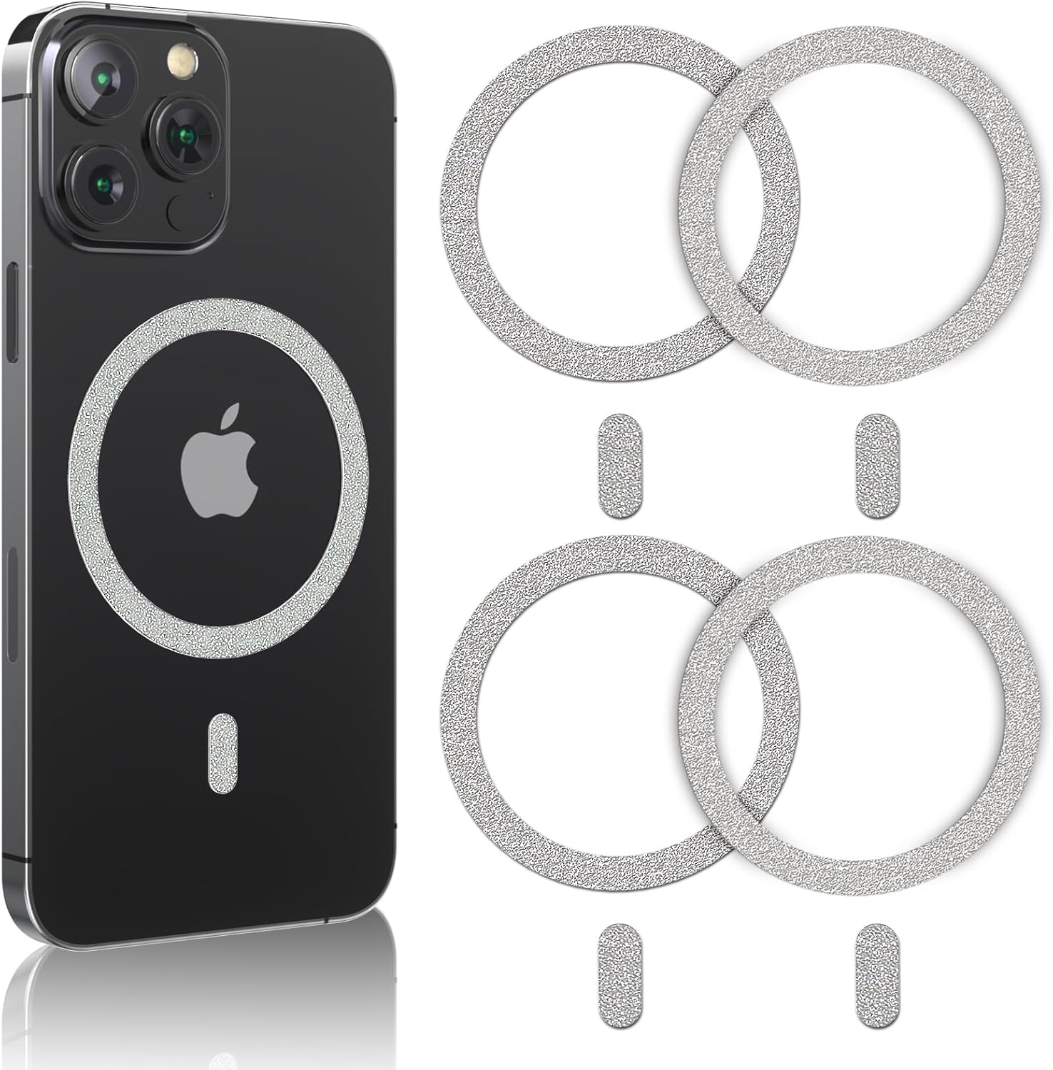 Amazon.com: DOKOJU Magnetic Ring,Compatible with MagSafe Stickers ...