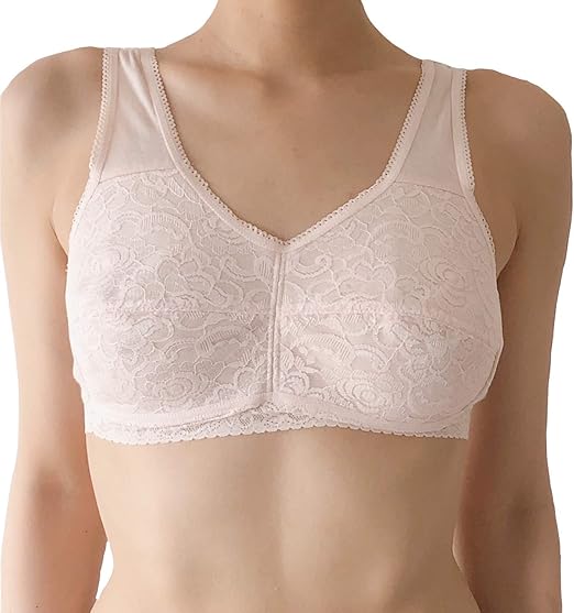 Amazon Adossy 綿100 日本製 ノンワイヤー ブラジャー ストレスフリー 大きいサイズ ブラジャー 通販